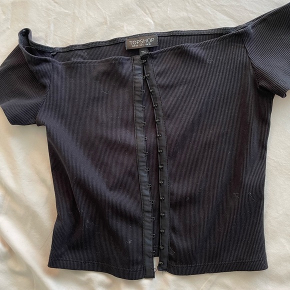 TOPSHOP top in BLACK - Picture 3 of 3